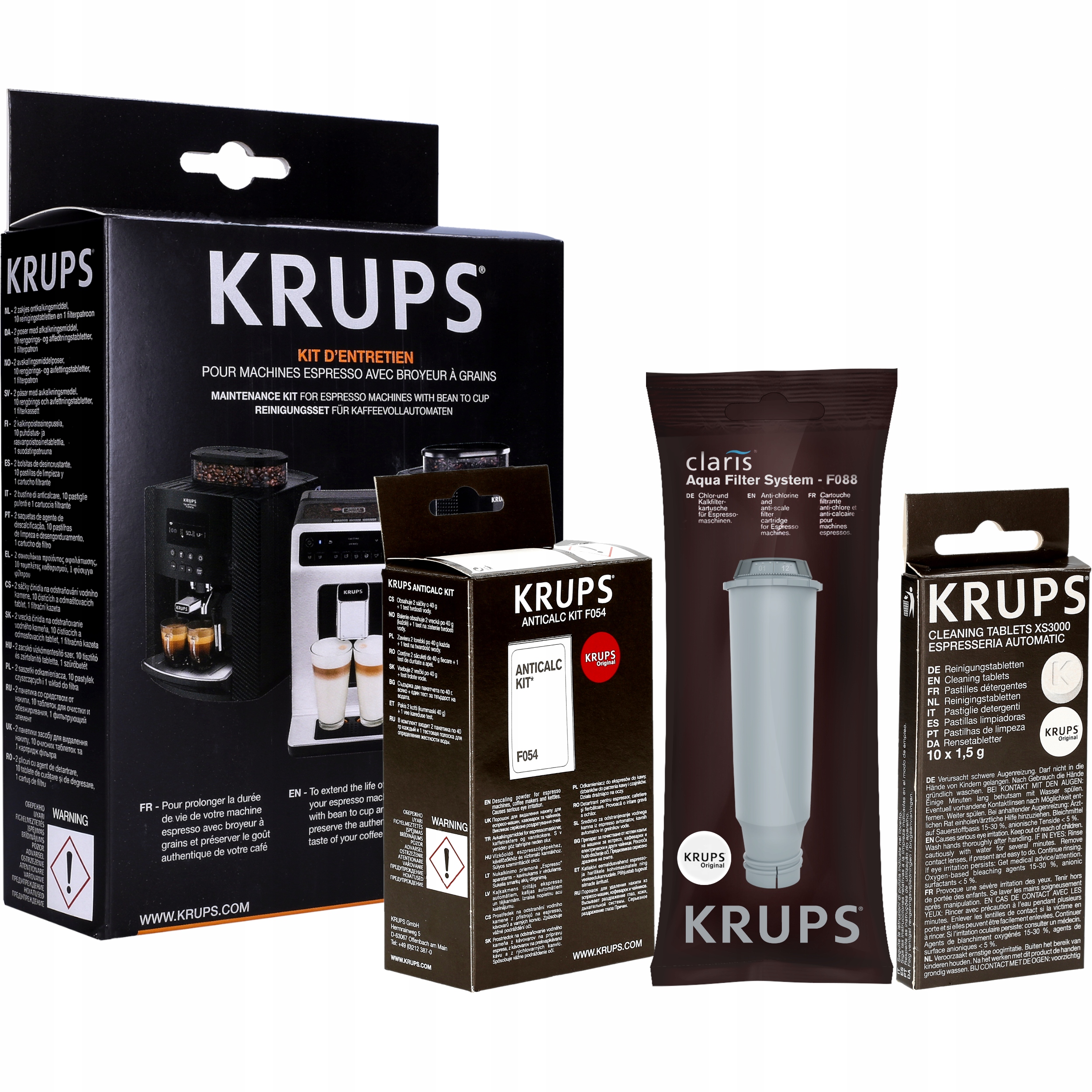 

Zestaw Czyszczący Krups XS5300 XS530010