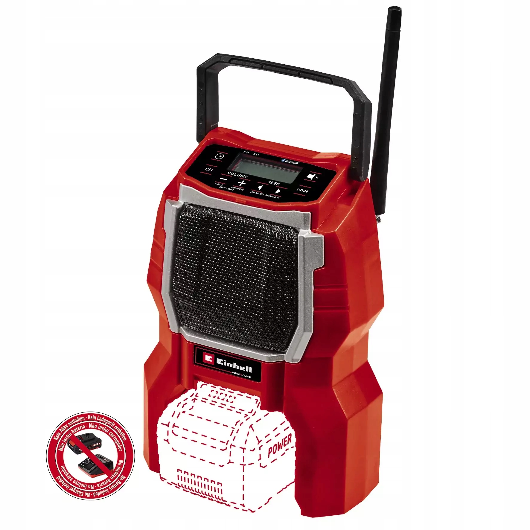 Einhell Radio Tc-ra 18 Li Bt Solo