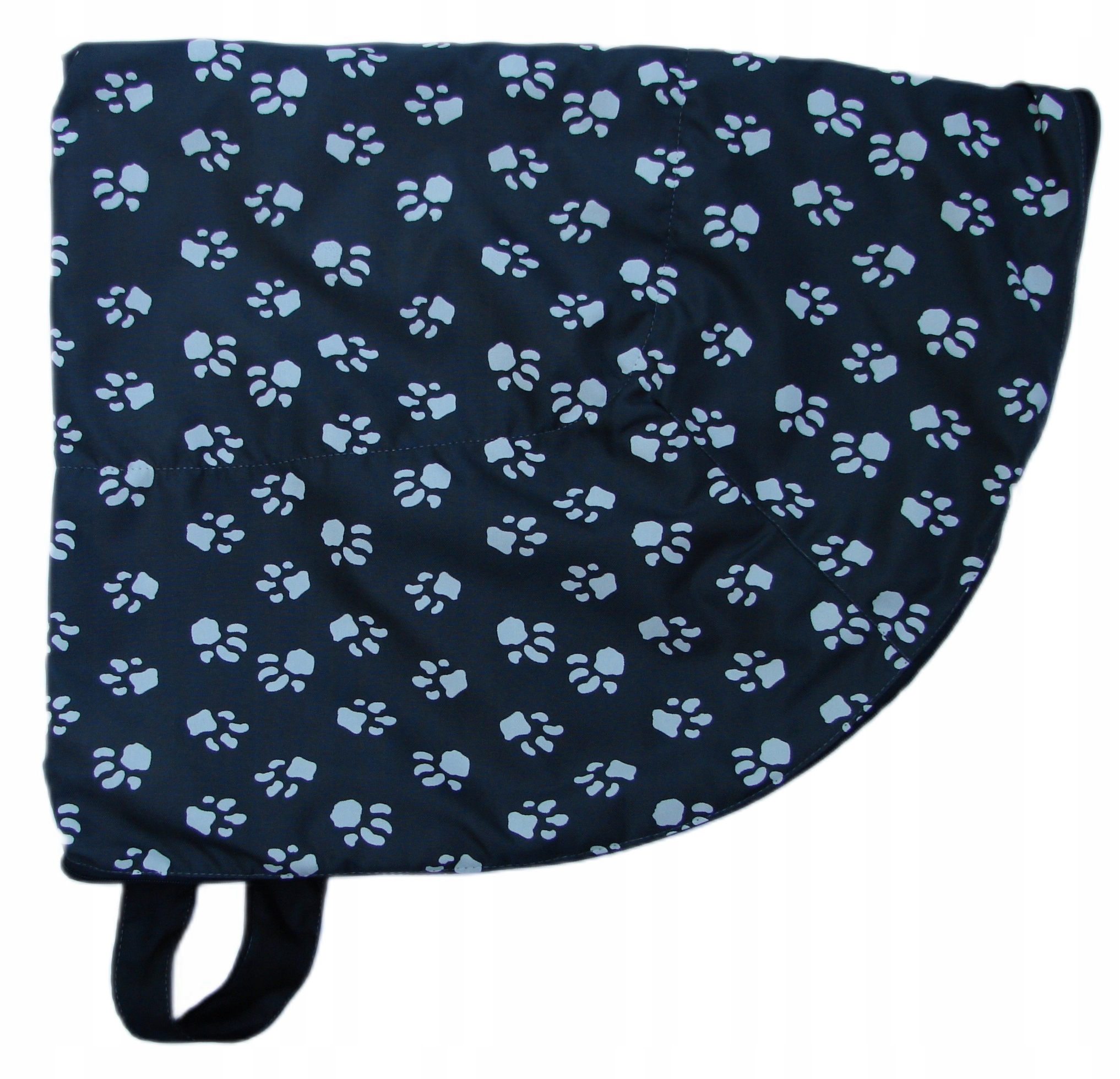 Levně Obal na pelíšek Ponton šedý s tlapkami L 100/70 R3