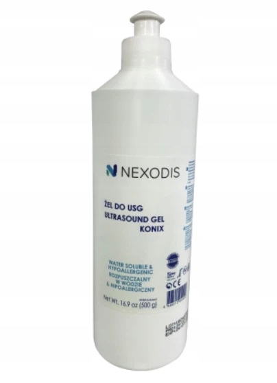 Żel do USG Nexodis gęsty bezbarwny 500ml - 18 szt. EAN (GTIN) 5905289678207