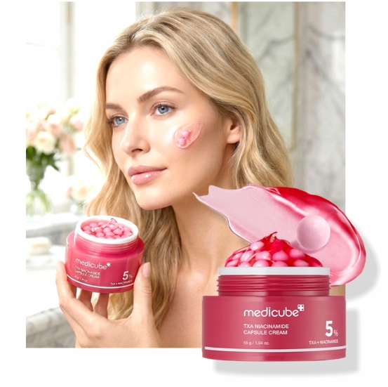 [Medicube] Txa Niacinamidový kapslový krém 55g Korejská kosmetika