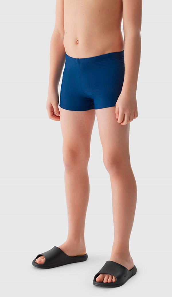 4F CHŁOPIĘCE KĄPIELÓWKI BOKSERKI rozm 158/164 Odcień granatowy