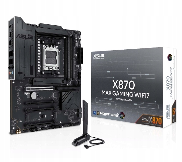 Płyta główna Asus X870 Max Gaming WIFI7 Atx Amd Ryzen AM5 4x DDR5