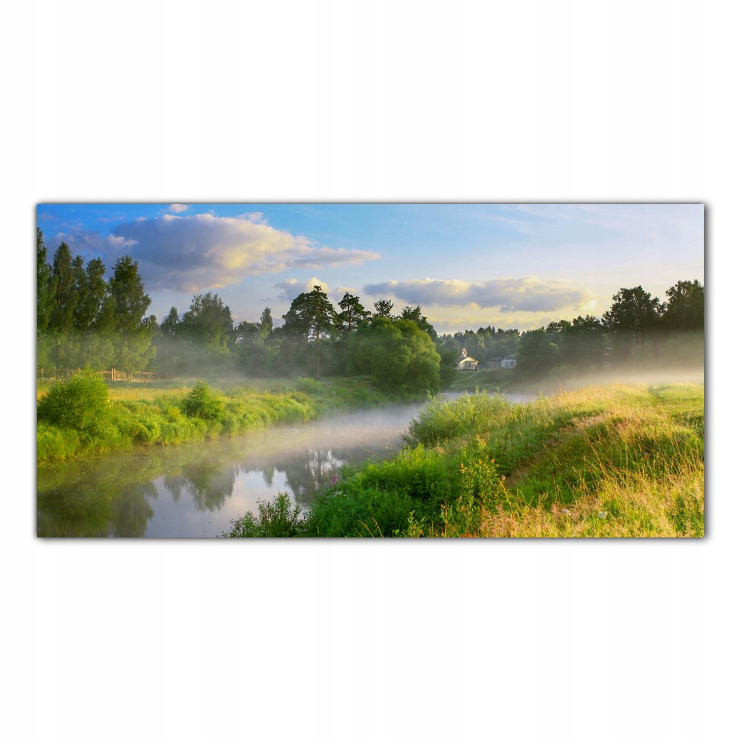 Obraz na skle Foto Krajina Východ Slunce 120x60