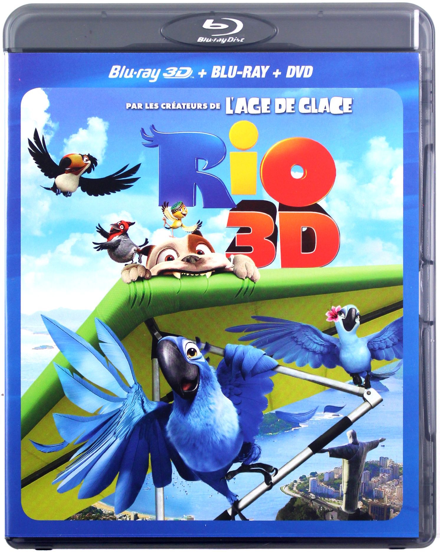 Rio (blu-ray 3D)+(BLU-RAY)+(DVD)