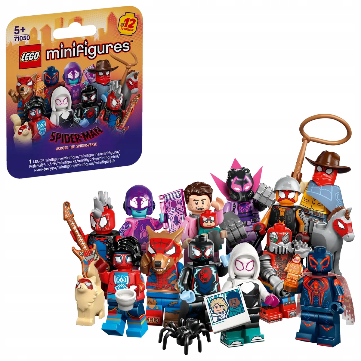 Sada Lego Marvel 71050 Spider-Man prostřednictvím multivesmíru 12 ks