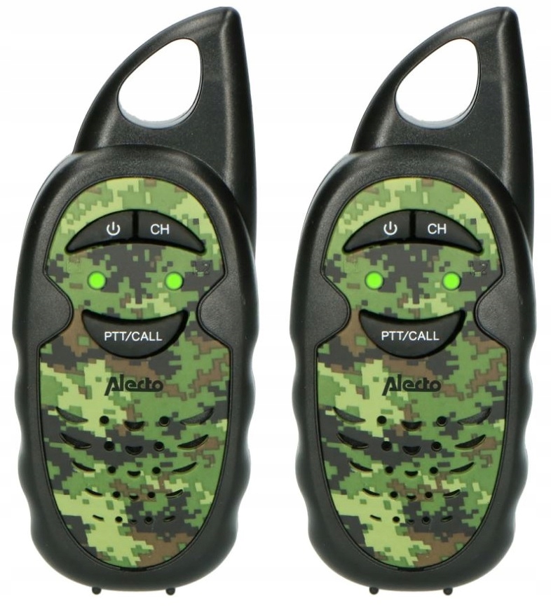 Alecto Zestaw 2 Krótkofalówki Dla Dzieci Do 3 Km 4H Rozmów Walkie Talkie