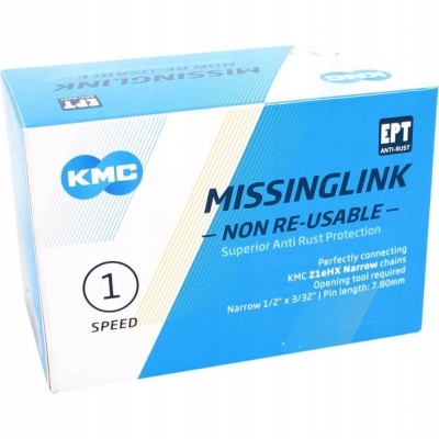 Řetězové spony na kolo Missinglink Kmc 40ks