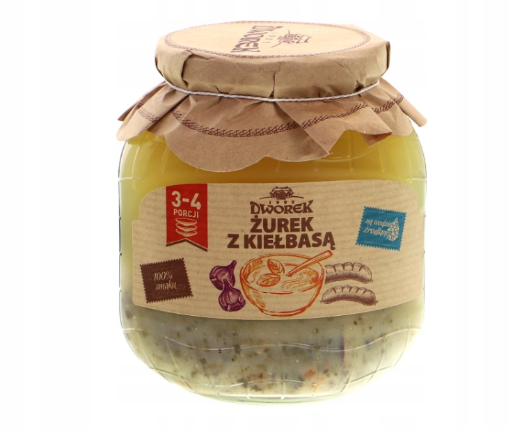 5 x Dvorek Žurek s klobásou 720 g