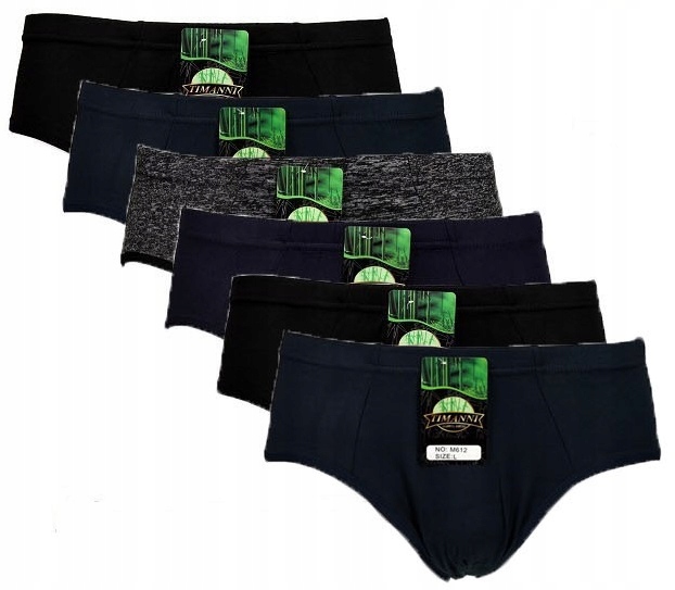 6x SLIPY ANTYBAKTERYJNE BAMBUSOWE BAMBUS 2XL