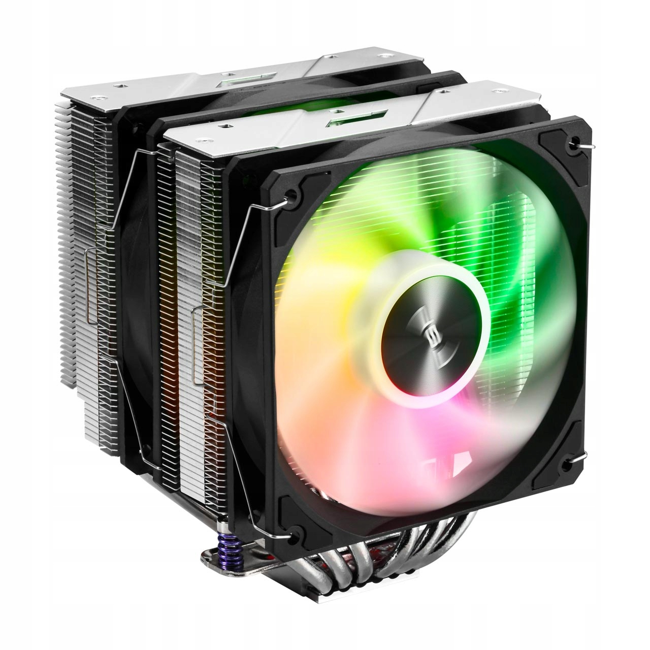 Fortron MP7 Argb chłodzenie Cpu wieżowe 2x120 mm, czarne