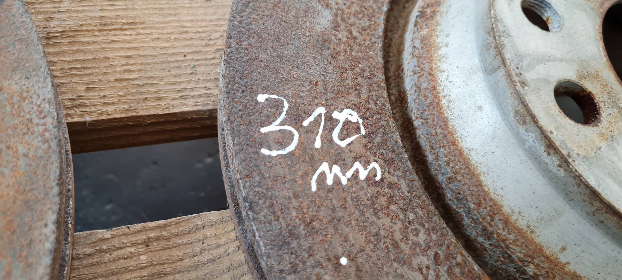Q3 83A discs disc brake rear part left right 310MM KOMPLET 2X