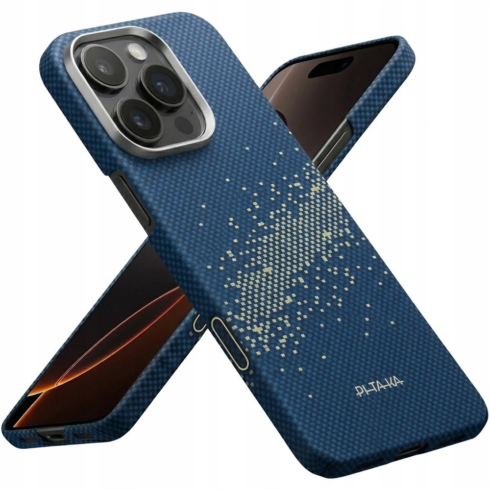 Puzdro pre iPhone 16 Pro Pitaka Aramid Ultra Slim pre MagSafe, Kryt, pevné