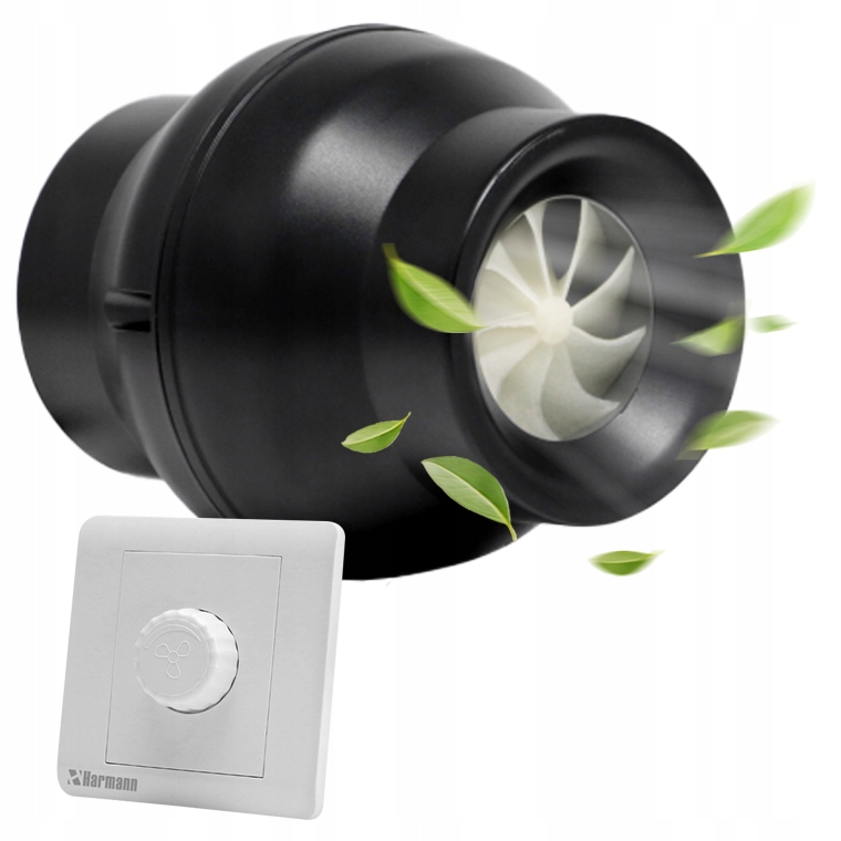 

Wentylator kanałowy 100 Ec growbox regulator