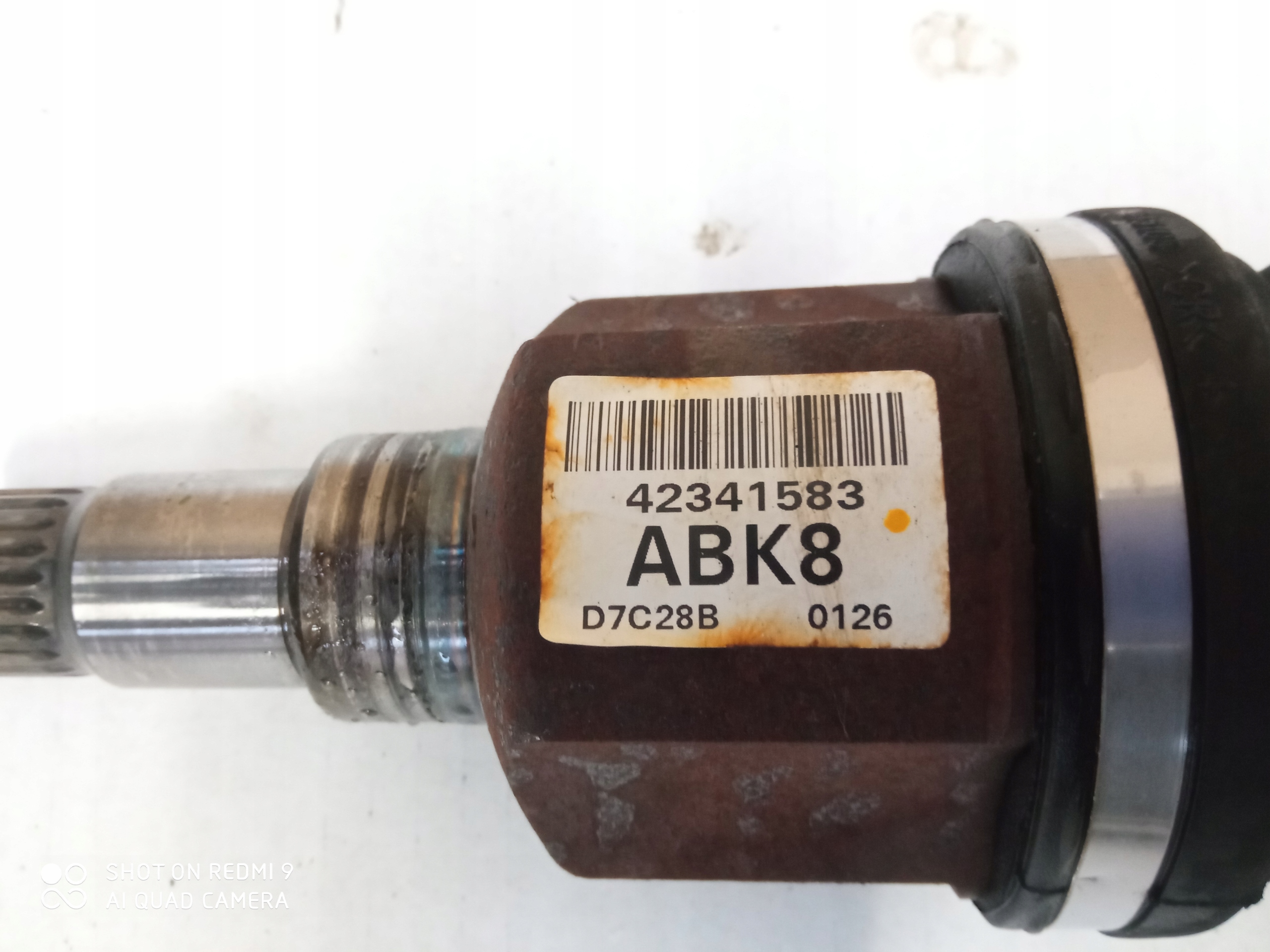 OPEL KARL semi-axis semi-axis long right ABK8
