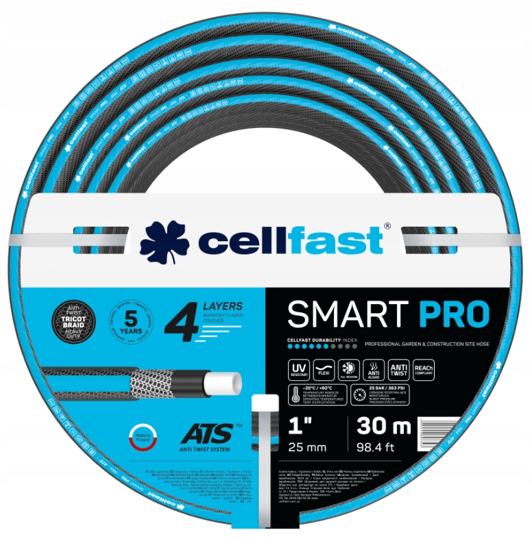 Wąż Ogrodowy Smart Pro Ats 1'' 30M 13-431 Cellfast