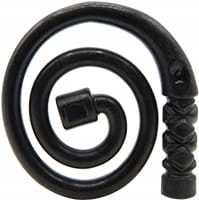 

Lego bat bicz czarny, zwinięty