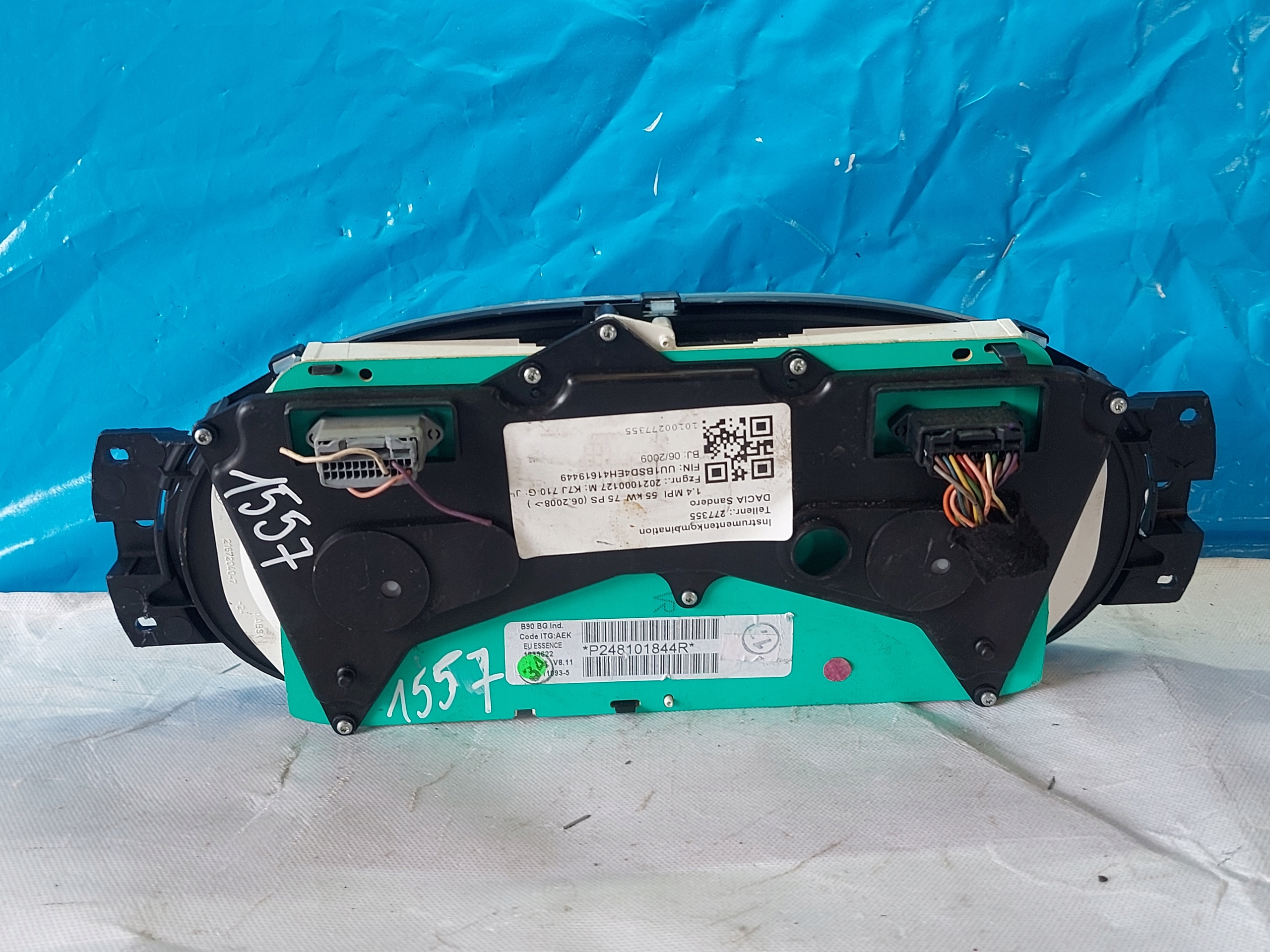 dials clock DACIA SANDERO 1.4 MPI P248101844R