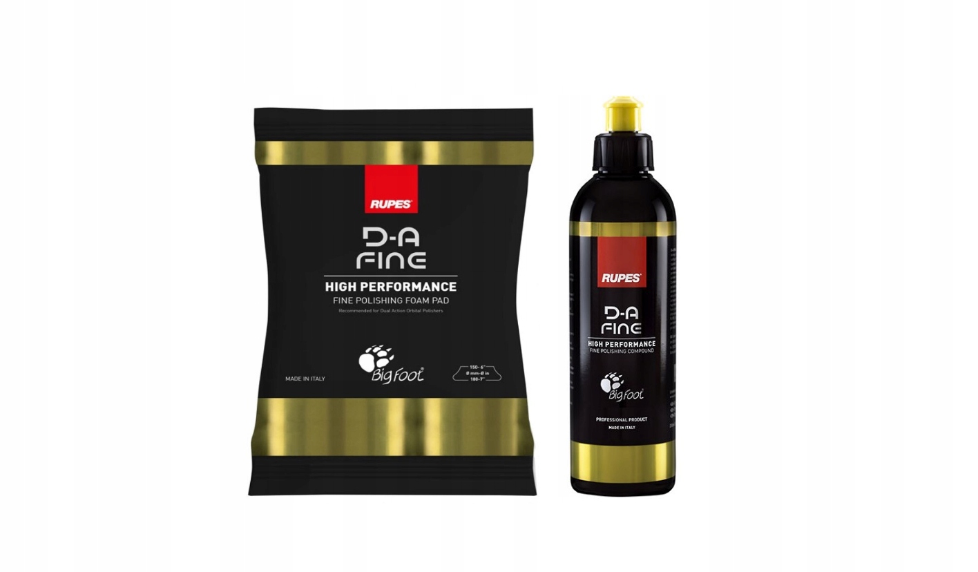 НАБІР RUPES D - A FINE ГУБКА + ПАСТА 0,25 Л