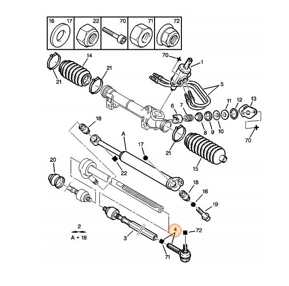 KOŃCÓWKA DRĄŻKA CITROEN Typ samochodu Samochody osobowe