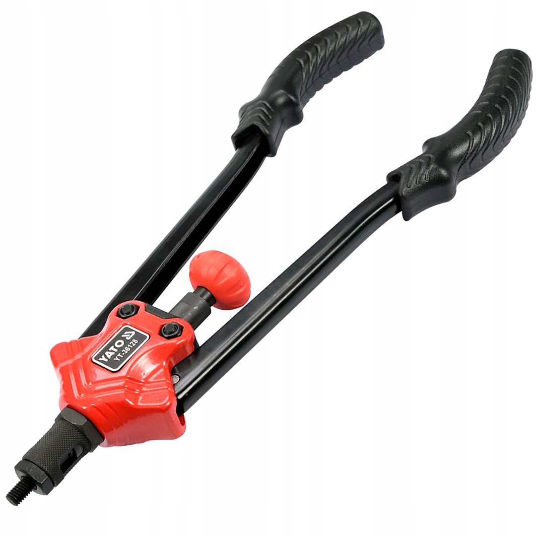 Nitownica 2-ręczna do nitonakrętek M3-M12 YT-36128 Zasilanie ręczne