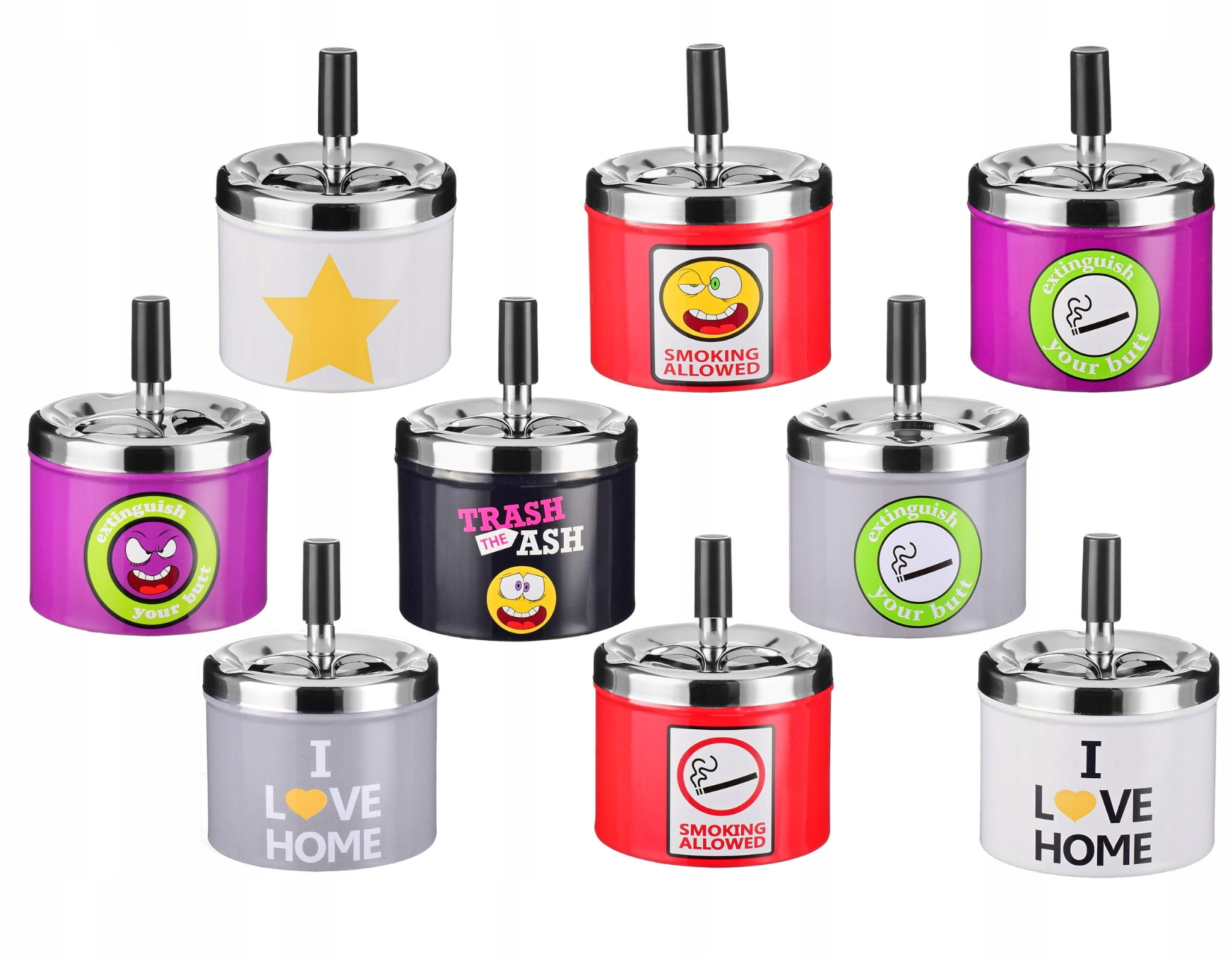 METALOWA POPIELNICZKA AUTOMATYCZNA OBROTOWA MIX WZ