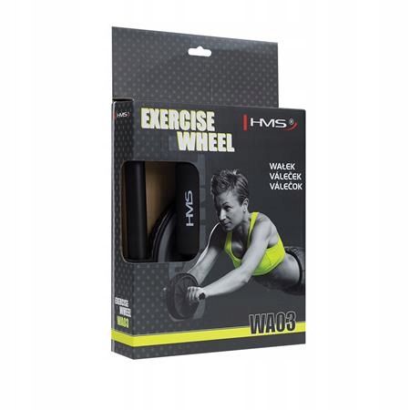 HMS WA03 WAŁEK PODWÓJNY KÓŁKO DO ĆWICZEŃ BRZUCHA ROLLER Rodzaj kółko pojedyncze