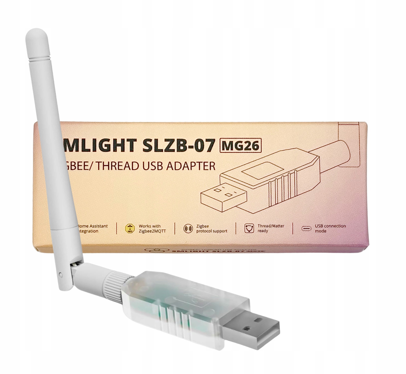 Koordinátor SLZB-07mg26 Usb brána EFR32MG26 ZigBee Mqtt Zha Home Assistant