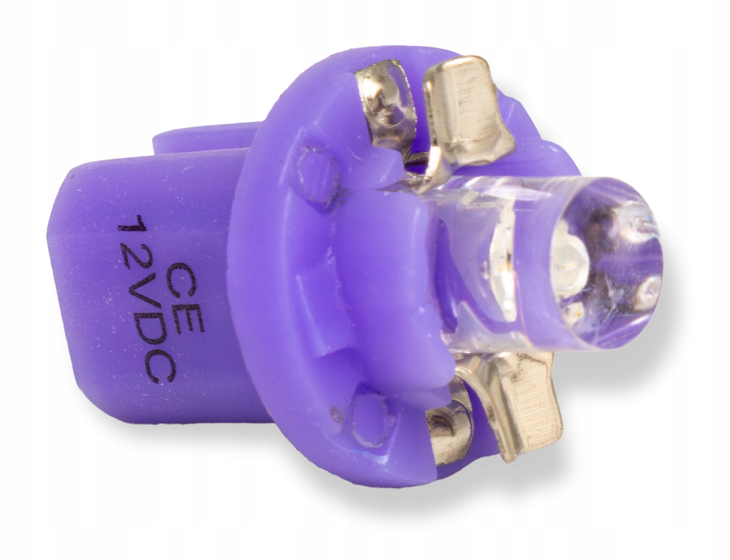 Żarówka Uv Ultrafiolet B8.5D Oprawa 12V T5 R5 W1,2W 1,2W Deska Zegar Auto