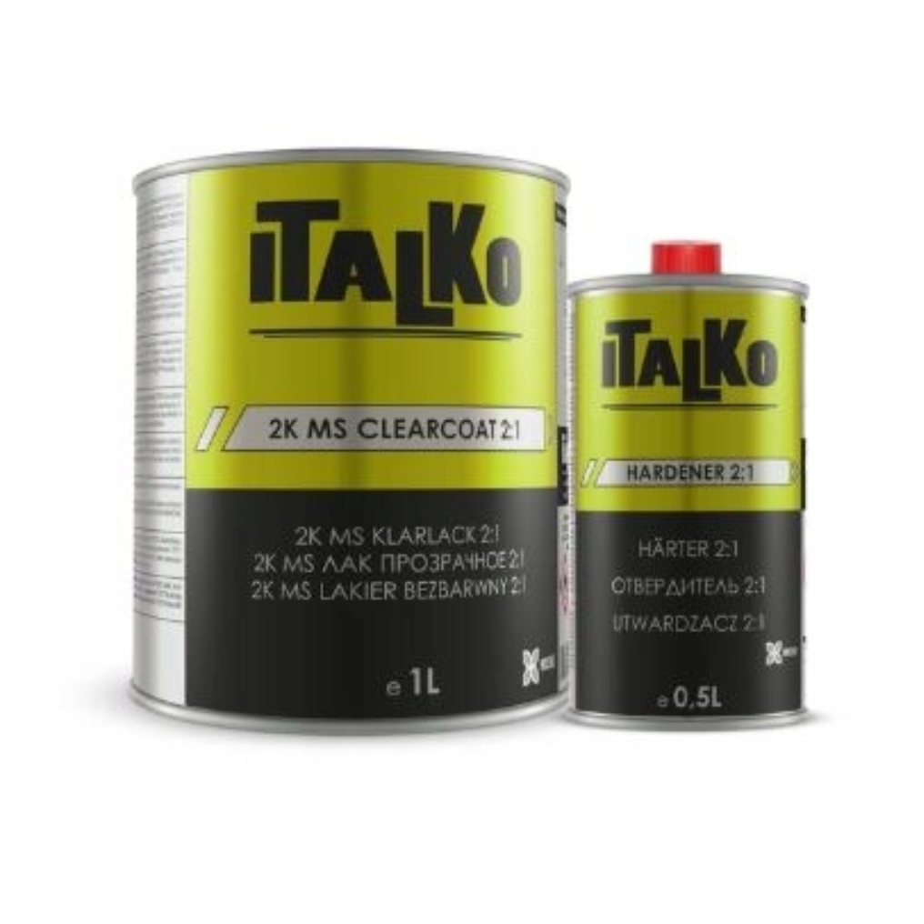 Italko lakier bezbarwny Ms 1l utw 500 ml