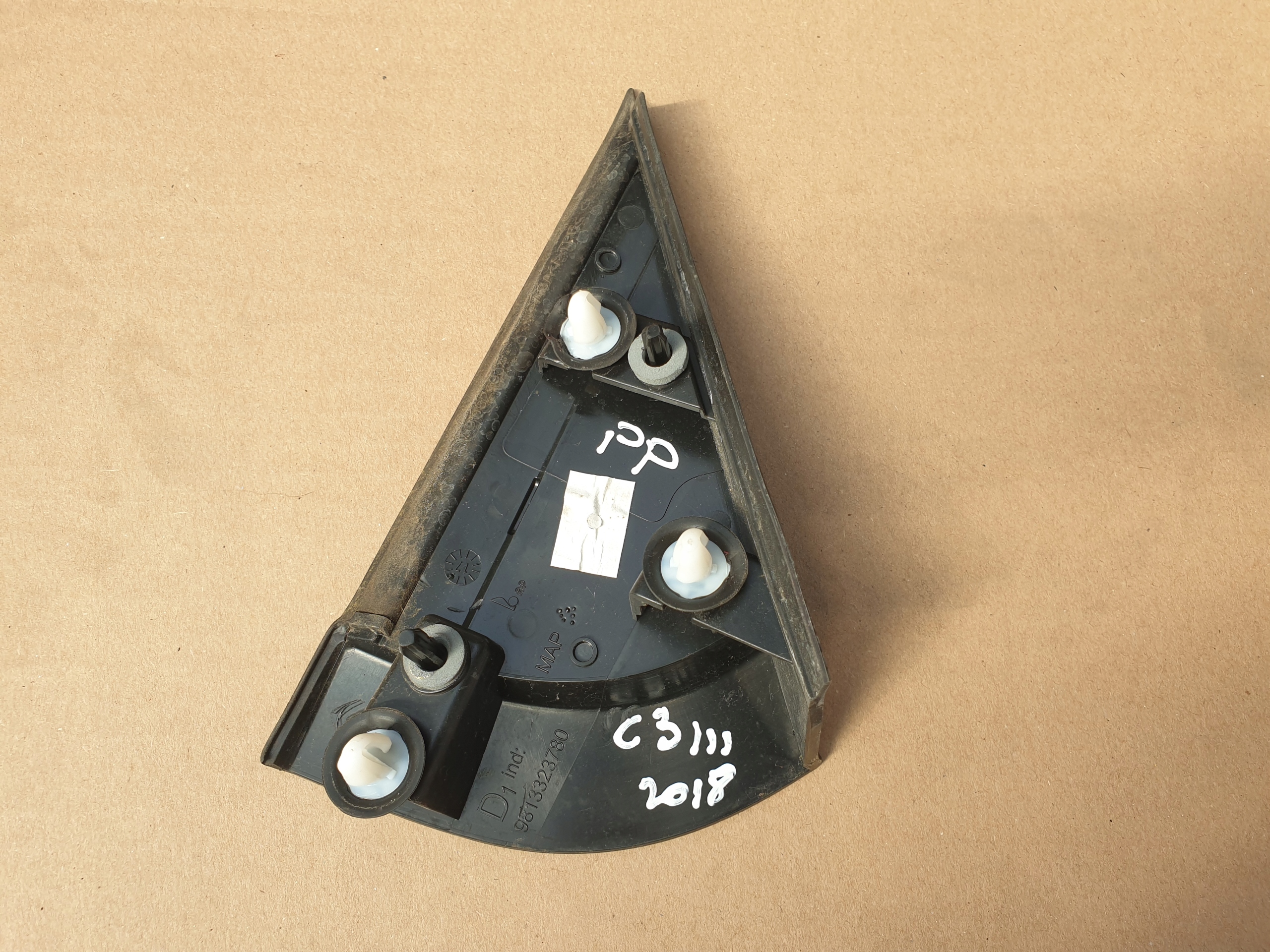 Couvre Couverture Aile CITROEN C3 III 2016- 9813323780