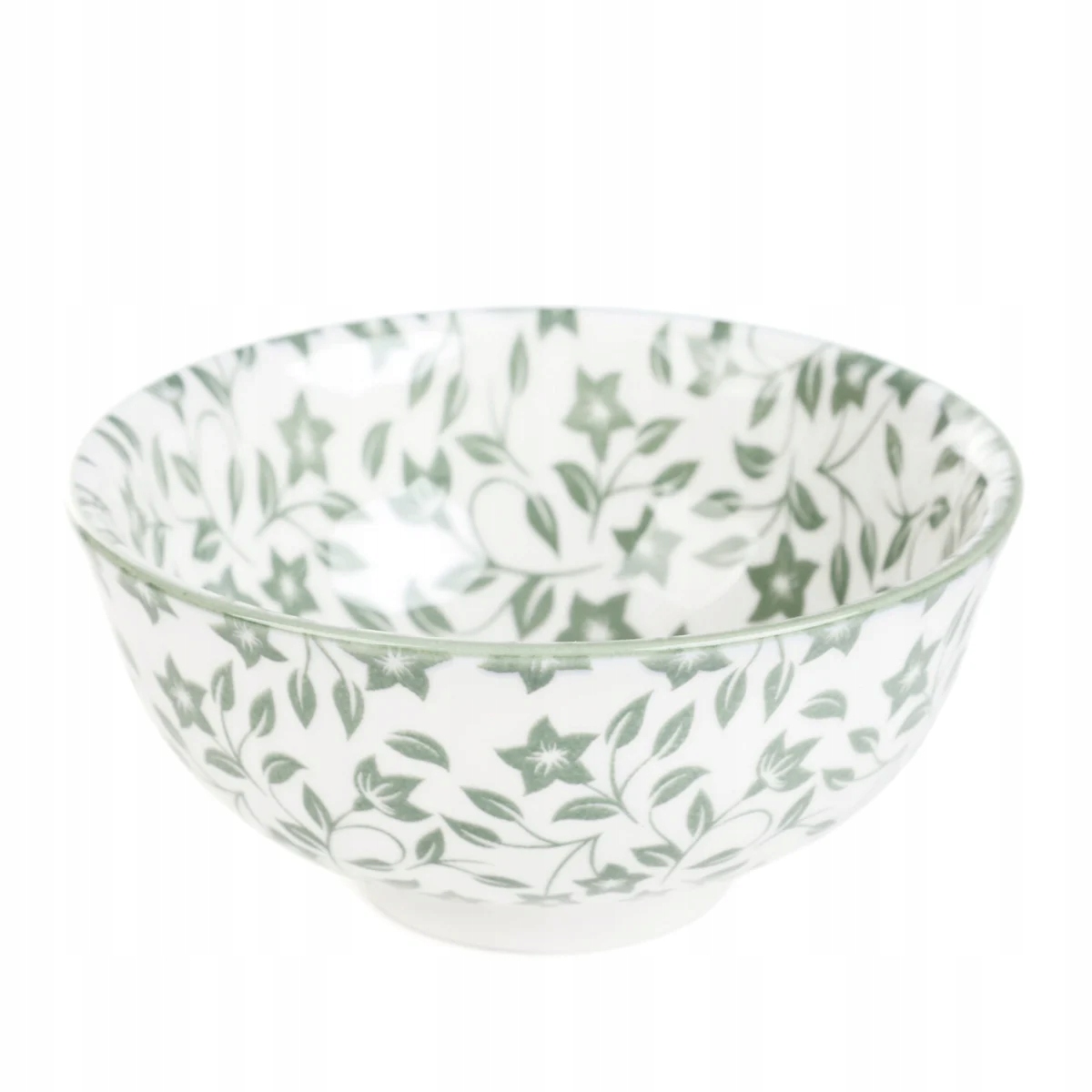 Miska RUBIA pistacjowa 12 cm HOMLA z motywem kwiatowym Stan opakowania oryginalne