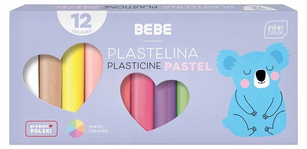 

Plastelina pastelowych Bb Pastel