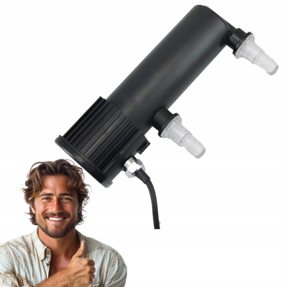 Uvc Lampa Do Akvária S Výkonem 9 W Od Značky Sunsun zabíjí zlomyslné věci