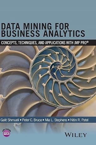 Data Mining for Business Analytics by Shmueli