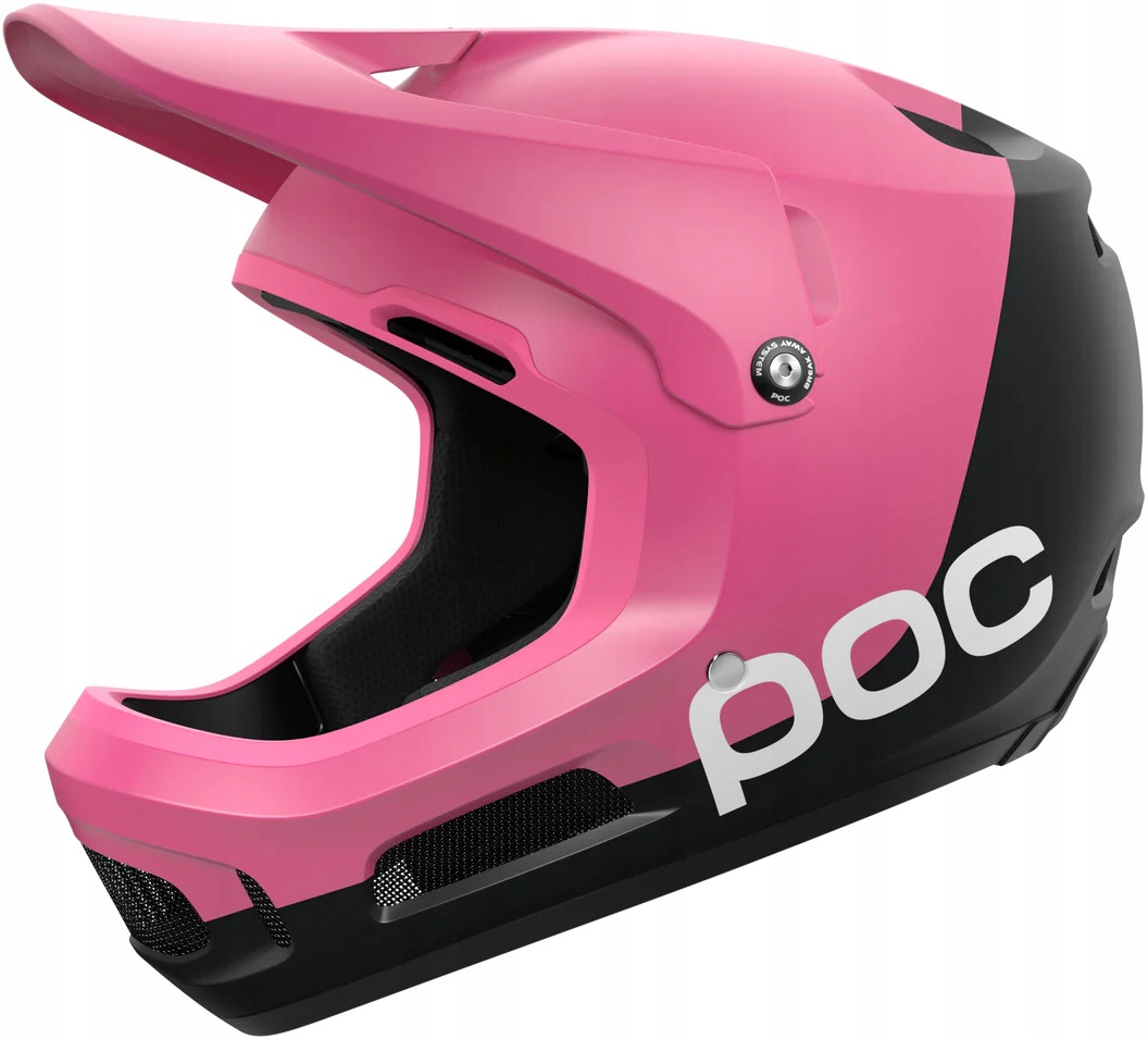 Kask Rowerowy Full Face Poc Coron Air Mips 55-58 cm r. M Dh Fr Różowy
