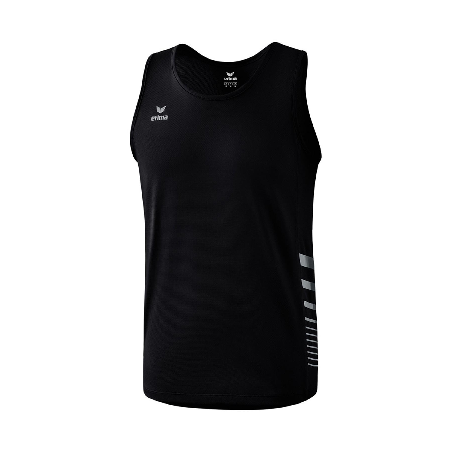 Koszulka do biegania męska Erima Singlet Race Line 2.0 Czarna Rozmiar 42 L