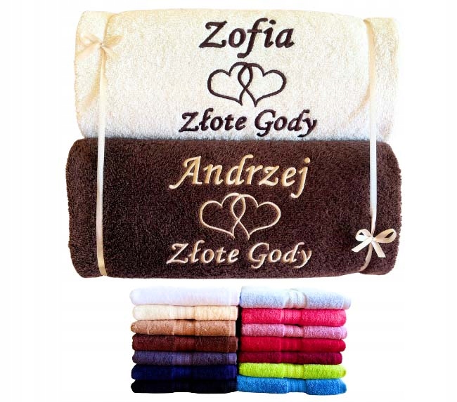 Dárek K 50. Výročí Svatby Ručníky 50. Výročí Zlaté Hody Rodičů Prarodičů