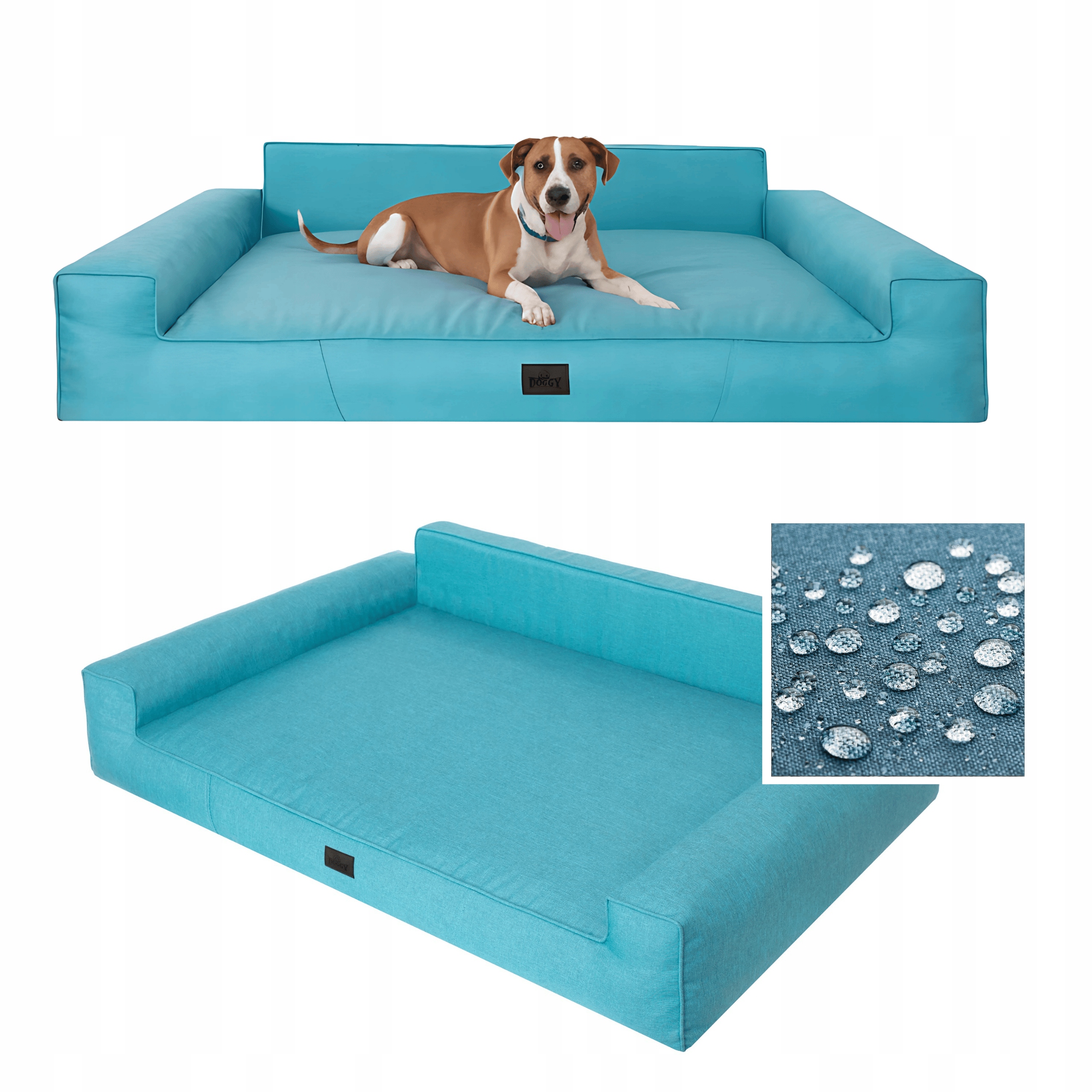 Pelíšek pro psy odolný vodotěsný kotec matrace pro psy L 79x54cm
