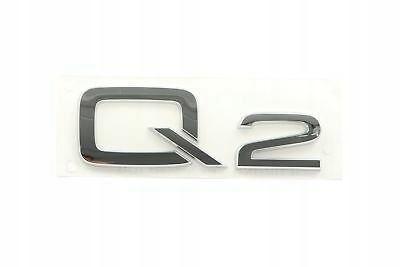 Емблема Надпись Зад. Audi Q2 2017- Как