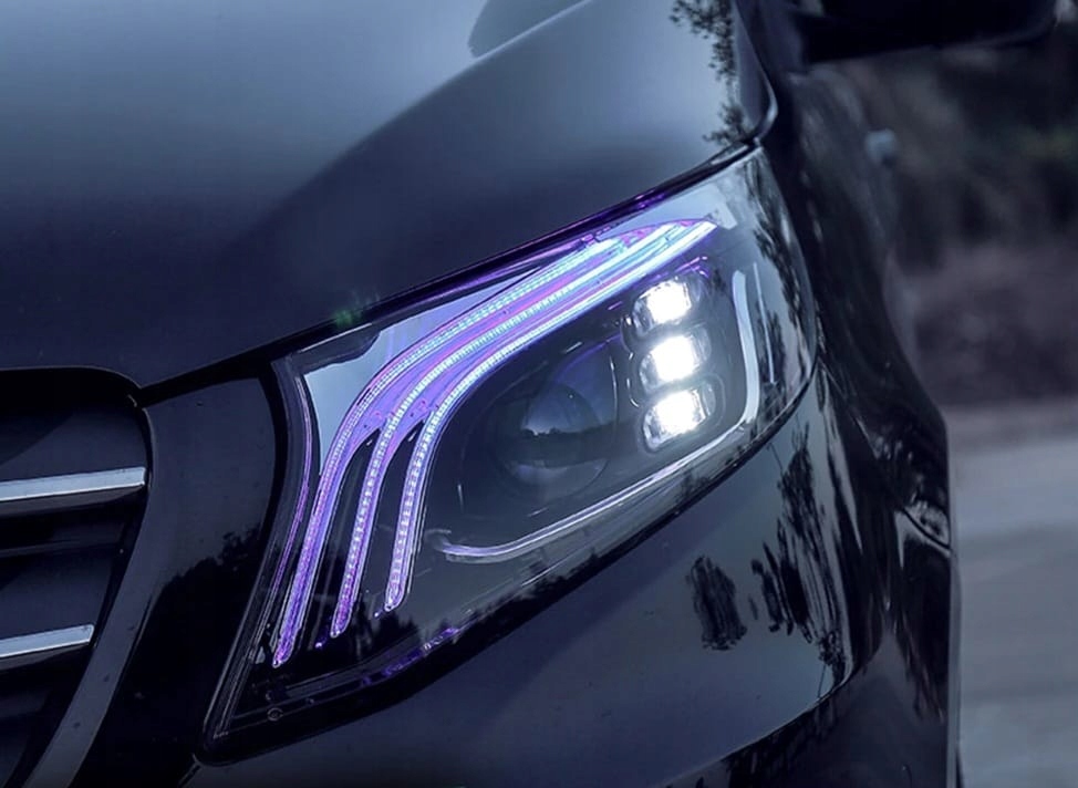 PRZEDNIE LAMPY MERCEDES V KLASA W447 MAYBACH 14-19 Producent części Inny