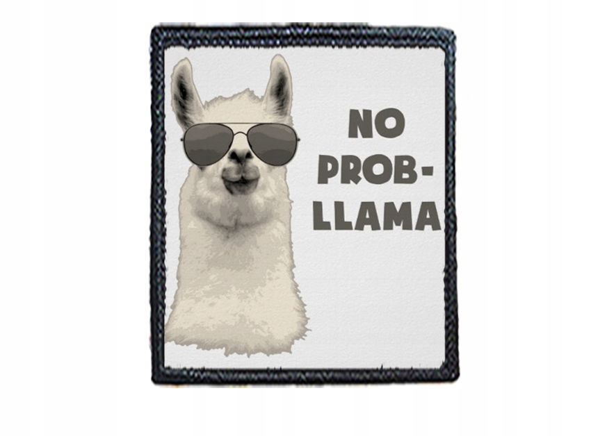 

Naszywka No Prob-llama