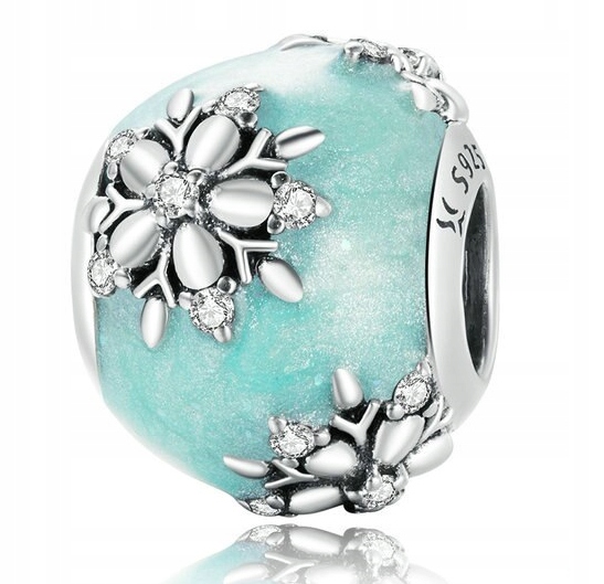 

Charms Błyszczące Płatki Śniegu do Pandora S925