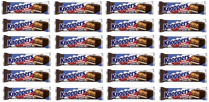 24x 40g Knoppers Baton Orzechowy Dark Karton
