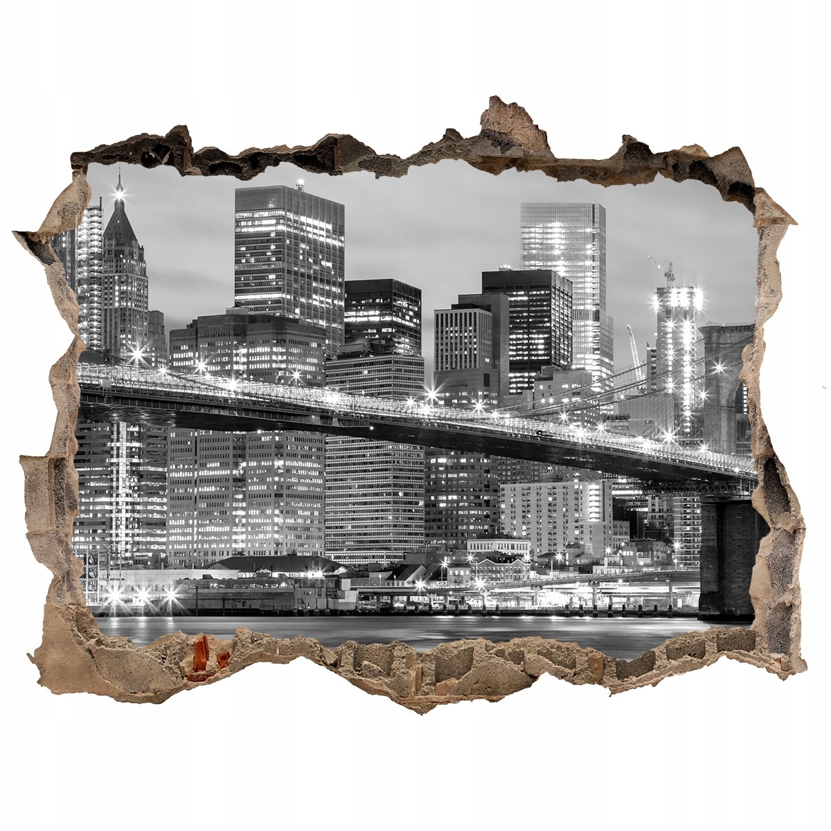 

Fototapeta dziura na ścianę Manhattan Nowy Jork