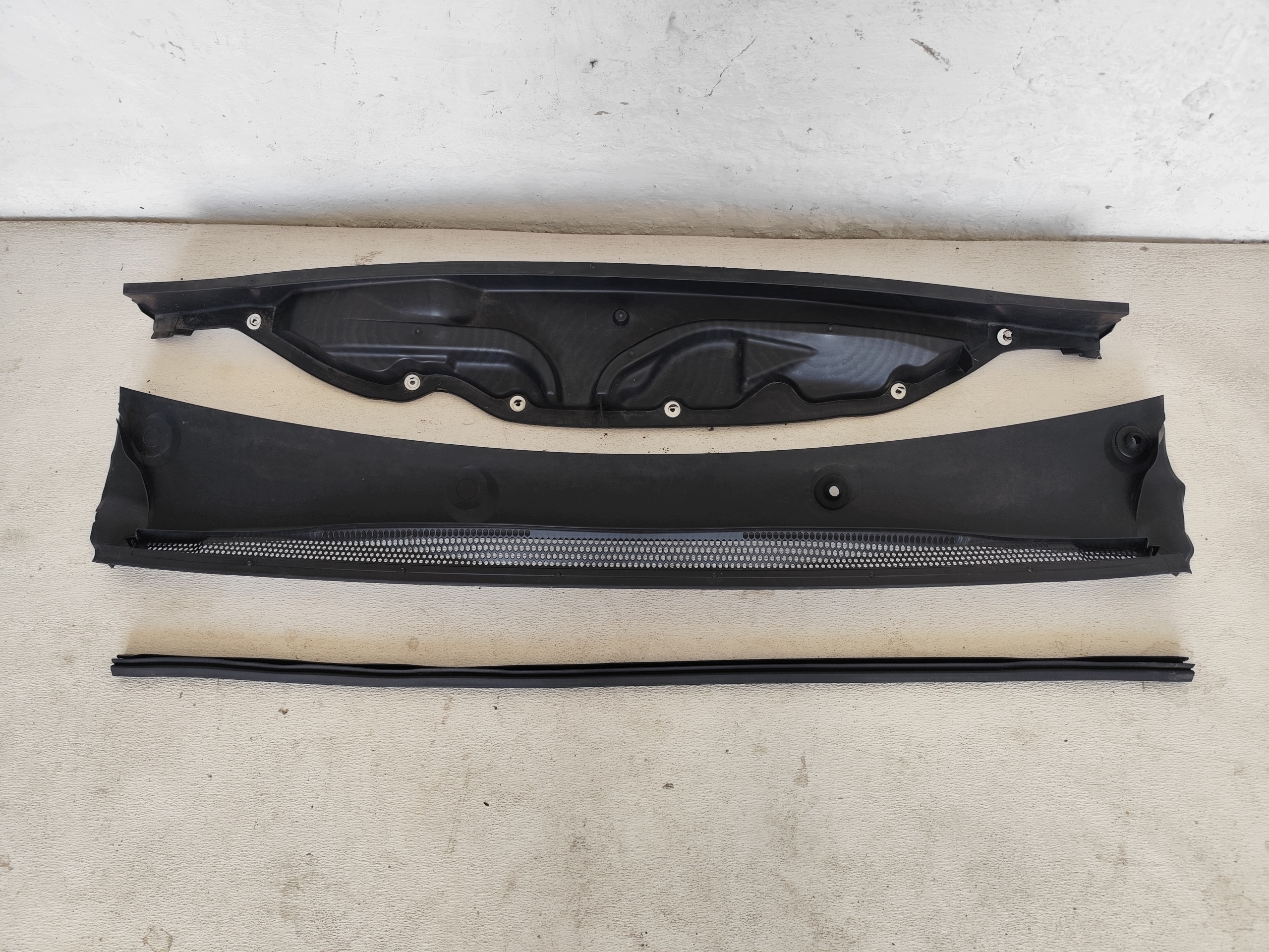 OPEL CROSSLAND X 2018 torpedo plastic upper lower KOMPLET EU