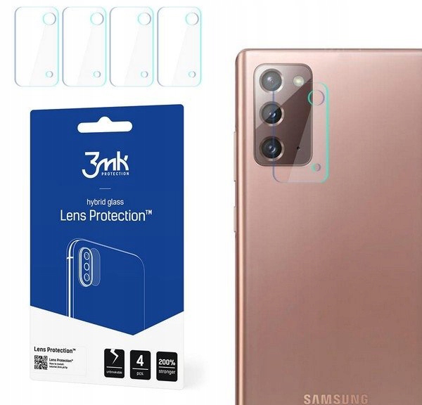 

Szkło do Samsung Galaxy Note 20 na Tył Aparatu 4x