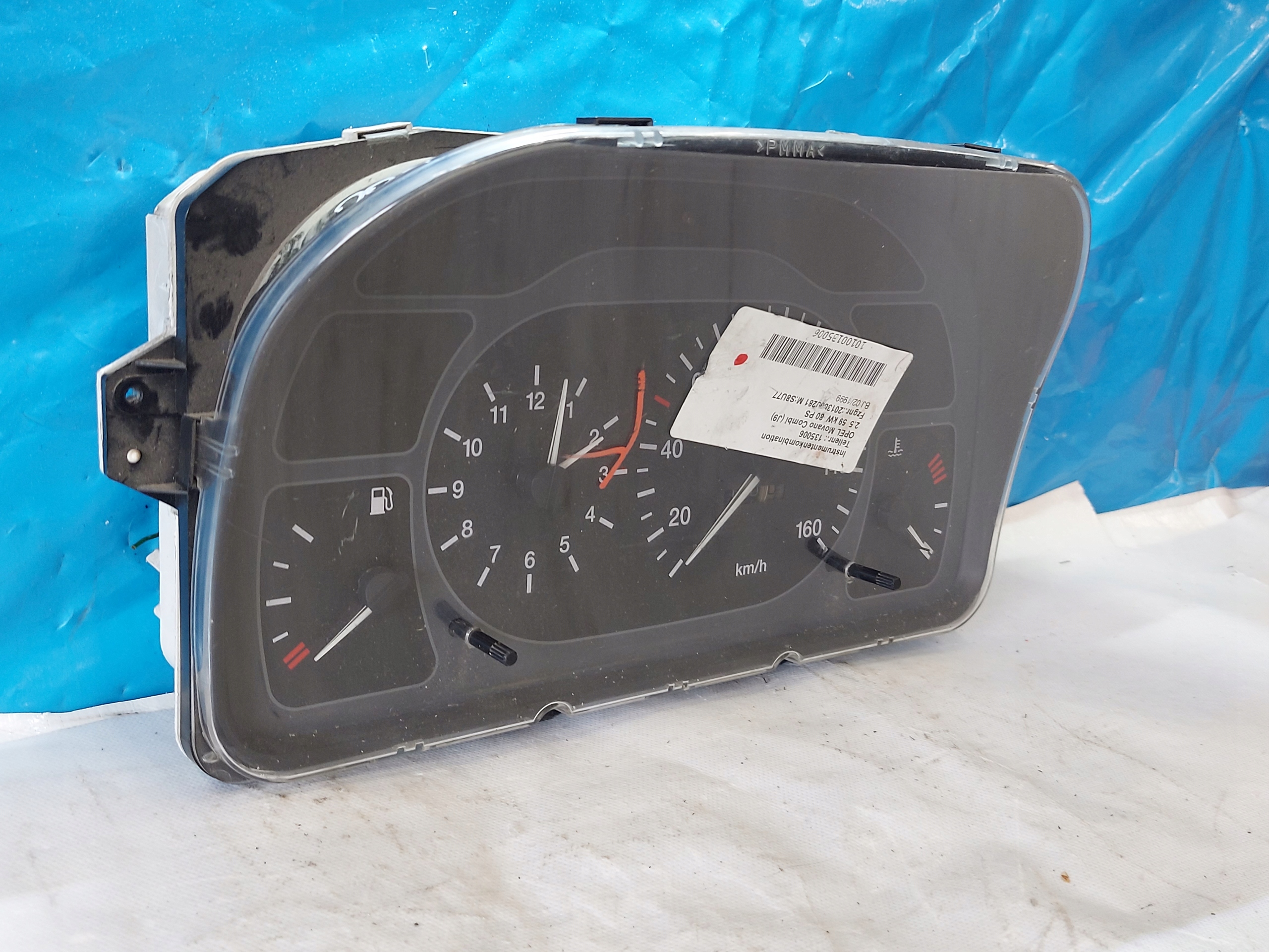 dials clock OPEL MOVANO 2.5 DCI 7700353972