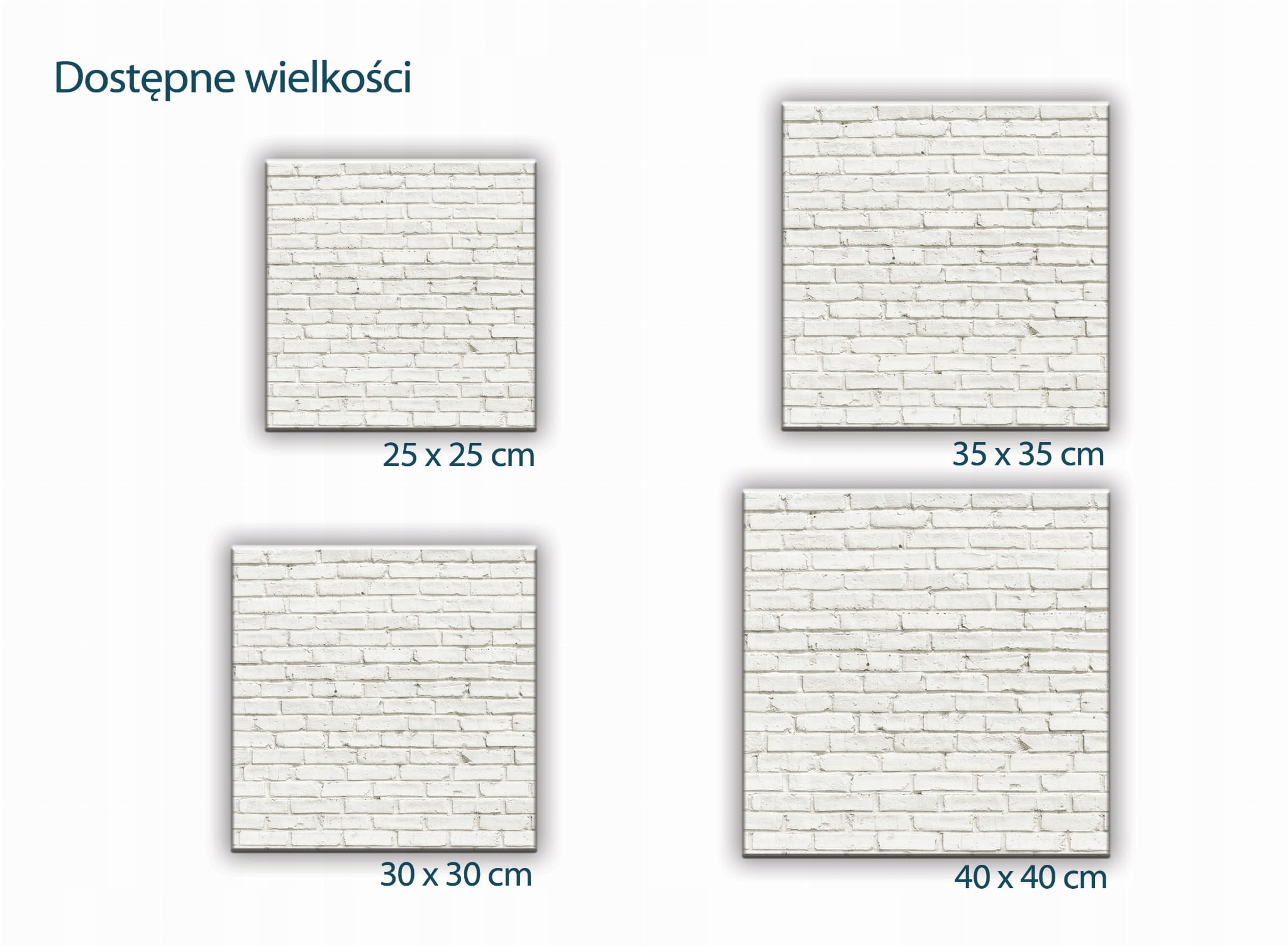 SZKLANA PODSTAWKA POD ZNICZE 30x30cm Cegły 349f Motyw inny
