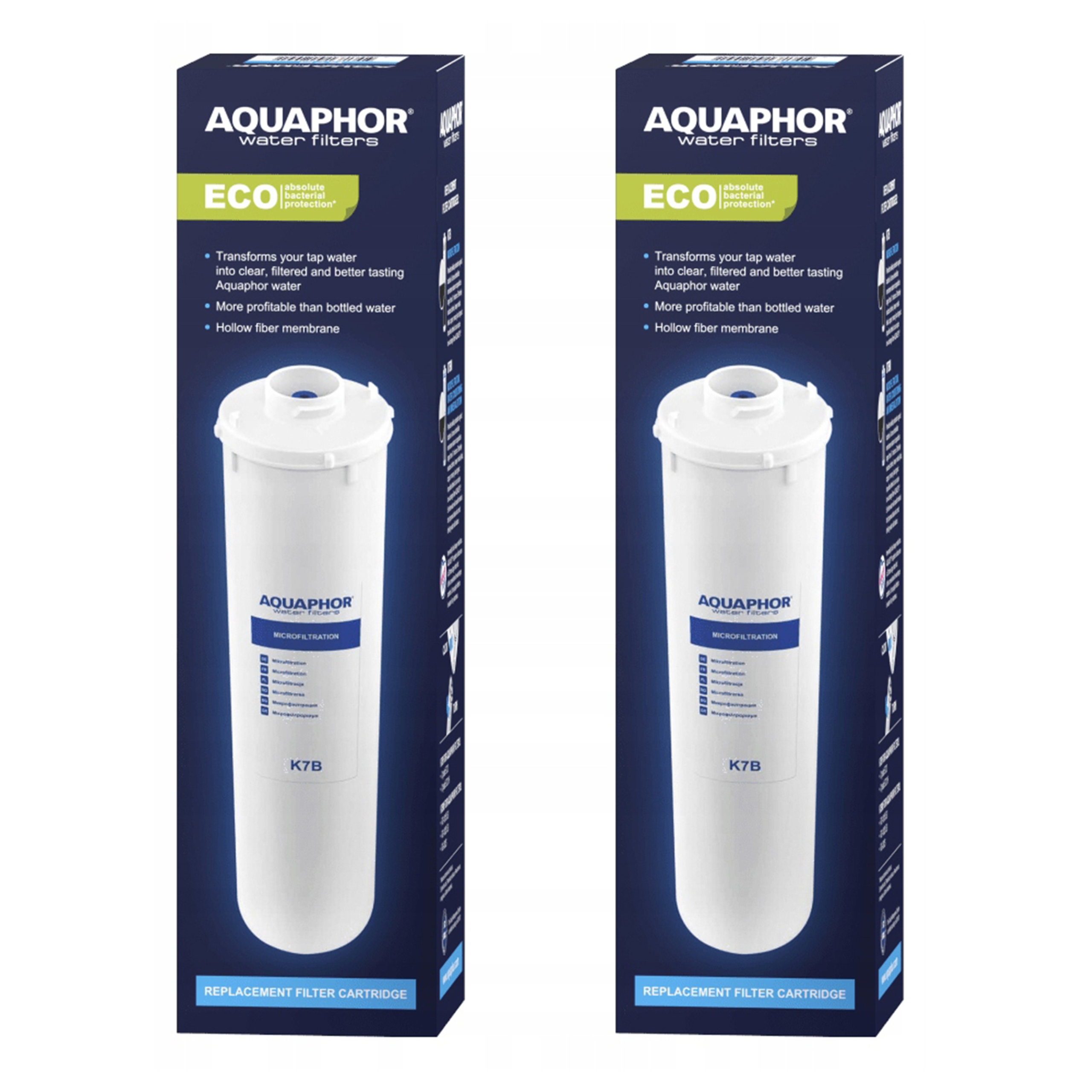 Filtrační vložka na vodu komplet Aquaphor K7B 2 ks